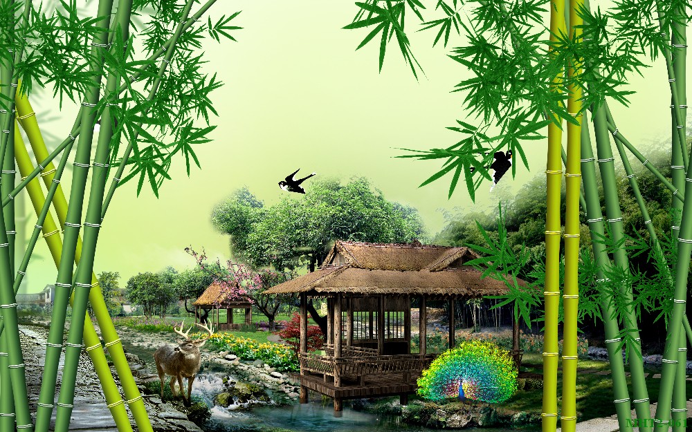 Phong cảnh sơn thủy hữu tình MHT2-061